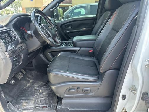 Glacier White 2020 Nissan Titan PRO-4X