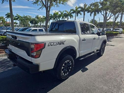 Glacier White 2020 Nissan Titan PRO-4X