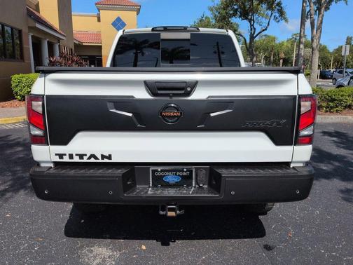 Glacier White 2020 Nissan Titan PRO-4X