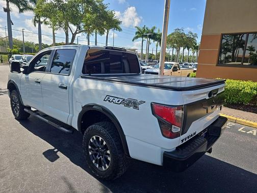Glacier White 2020 Nissan Titan PRO-4X