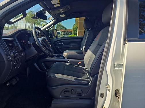 Glacier White 2020 Nissan Titan PRO-4X