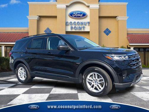AGATE BLACK METALLIC 2026 Ford Explorer Active w/200A Pkg