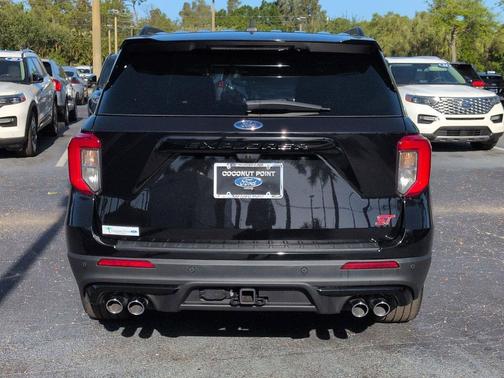 AGATE BLACK METALLIC 2023 Ford Explorer ST