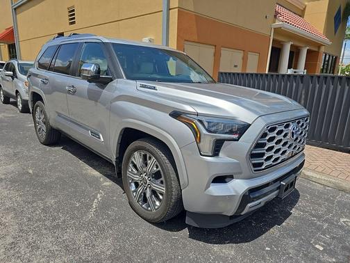 Celestial Silver Metallic 2024 Toyota Sequoia Capstone