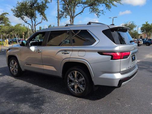 Celestial Silver Metallic 2024 Toyota Sequoia Capstone