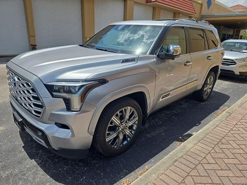 Celestial Silver Metallic 2024 Toyota Sequoia Capstone