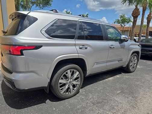 Celestial Silver Metallic 2024 Toyota Sequoia Capstone