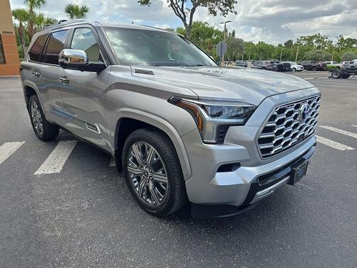 Celestial Silver Metallic 2024 Toyota Sequoia Capstone
