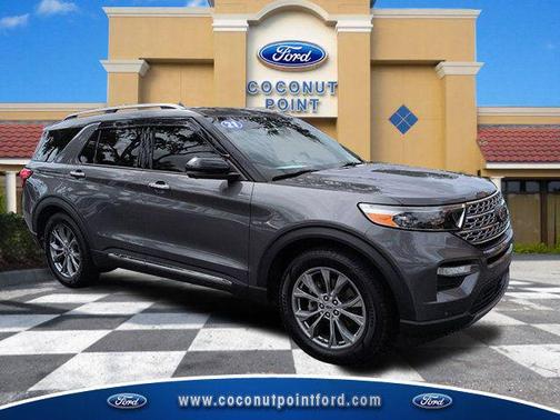 Carbonized Gray Metallic 2021 Ford Explorer Limited