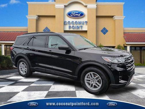 Agate Black Metallic 2026 Ford Explorer Active