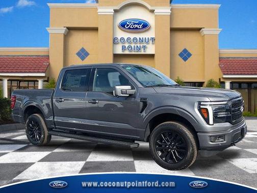 CARBONIZED GRAY METALLIC 2025 Ford F-150 Lariat Truck