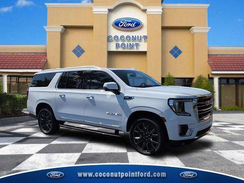 Summit White 2023 GMC Yukon XL SLT