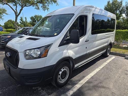 Oxford White 2024 Ford Transit-350 XL