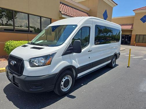 Oxford White 2024 Ford Transit-350 XL