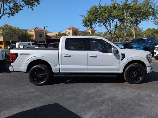 SPACE WHITE METALLIC 2025 Ford F-150 Lariat