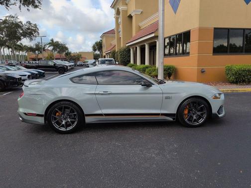 FIGHTER JET GRAY 2022 Ford Mustang Mach 1 Fastback