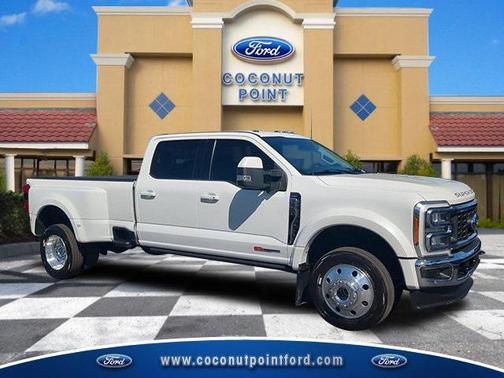 STAR WHITE 2023 Ford F-450 Lariat Truck