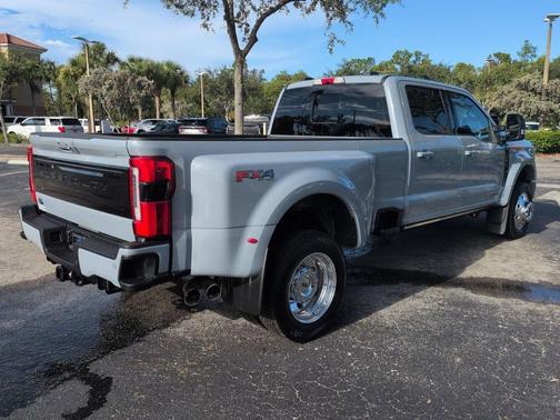 Glacier Gray Metallic Tri-Coat 2026 Ford F-450 Platinum
