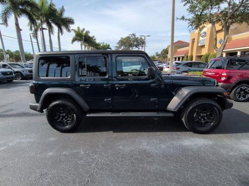 Fathom Blue Pearlcoat 2025 Jeep Wrangler Sport