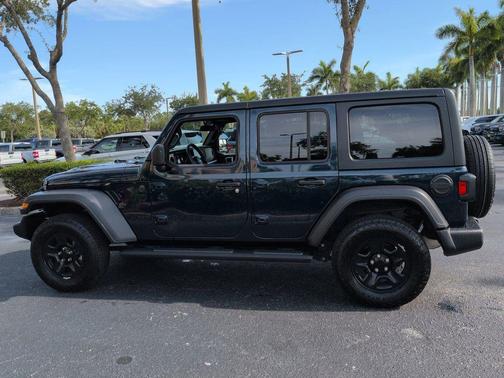 Fathom Blue Pearlcoat 2025 Jeep Wrangler Sport