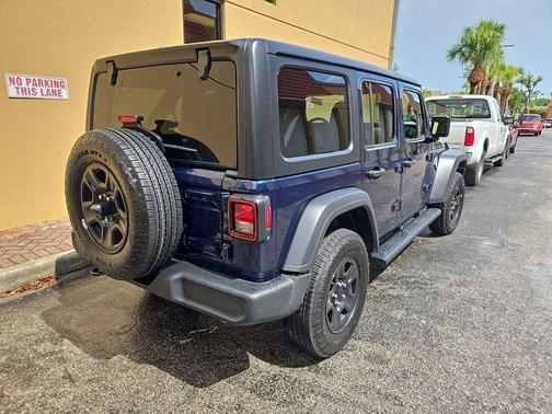 Fathom Blue Pearlcoat 2025 Jeep Wrangler Sport