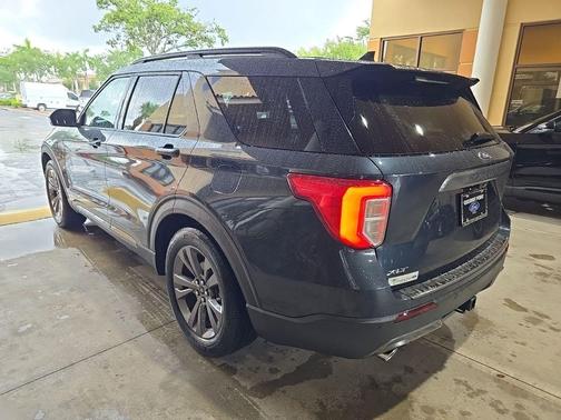 STONE BLUE METALLIC 2022 Ford Explorer XLT