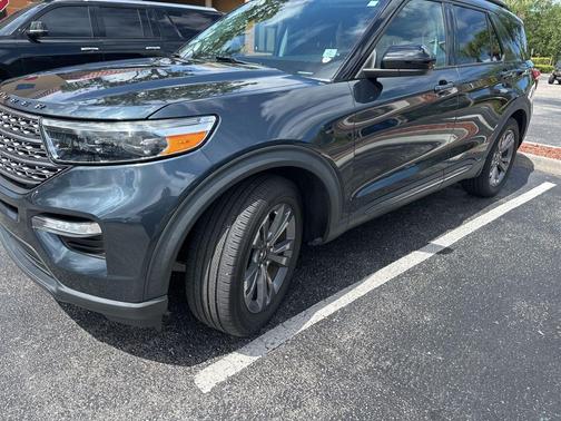 STONE BLUE METALLIC 2022 Ford Explorer XLT
