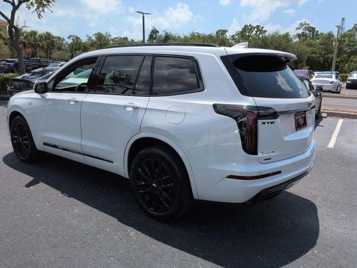 Crystal White Tricoat 2024 Cadillac XT6 Sport AWD