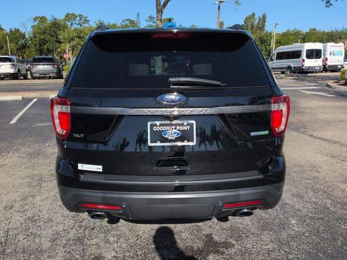 SHADOW BLACK 2018 Ford Explorer XLT