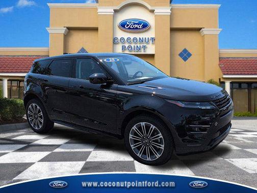 Santorini Black Metallic 2025 Land Rover Range Rover Evoque Dynamic SE