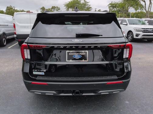 Agate Black Metallic 2026 Ford Explorer Active