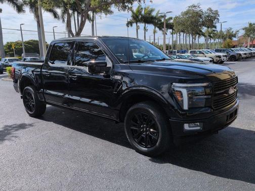 AGATE BLACK METALLIC 2024 Ford F-150 Platinum