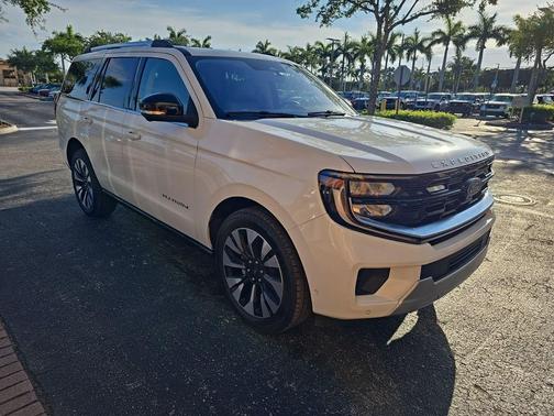 STAR WHITE MET TRI-COAT 2025 Ford Expedition Platinum