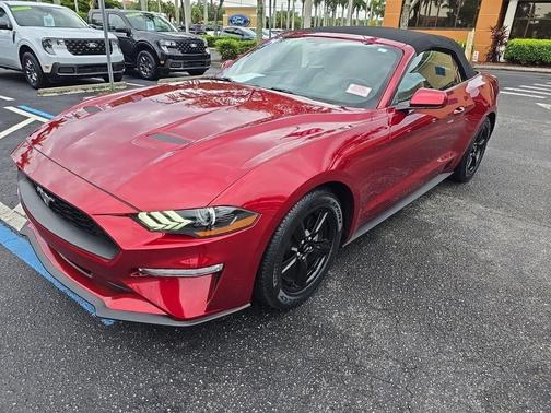 RUBY RED METALLIC TINTED CC 2019 Ford Mustang EcoBoost