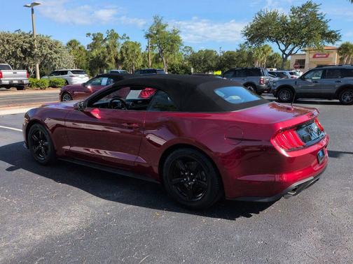 RUBY RED METALLIC TINTED CC 2019 Ford Mustang EcoBoost
