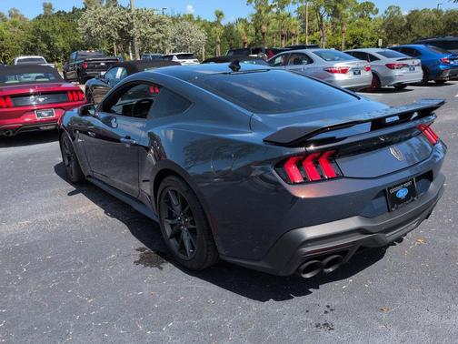 Blue 2025 Ford Mustang Dark Horse Fastback
