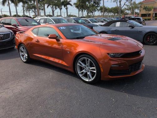 Vivid Orange Metallic 2023 Chevrolet Camaro 2SS