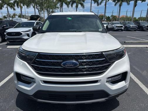 STAR WHITE MET TRI-COAT 2020 Ford Explorer XLT