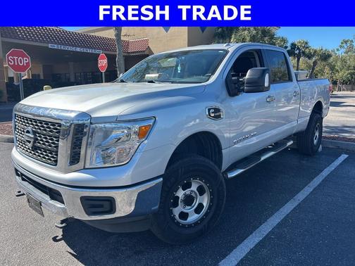 Brilliant Silver 2017 Nissan Titan XD SV Truck