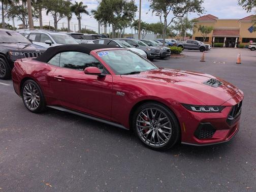RAPID RED MET TINTED CC 2024 Ford Mustang GT Premium