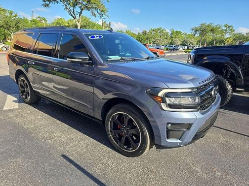 Infinite Blue Metallic Tinted Clearcoat 2022 Ford Expedition Max Limited