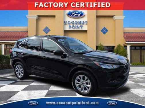 AGATE BLACK METALLIC 2024 Ford Escape Active
