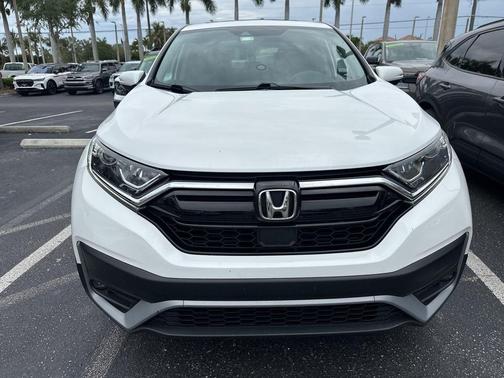 Platinum White Pearl 2022 Honda CR-V AWD EX