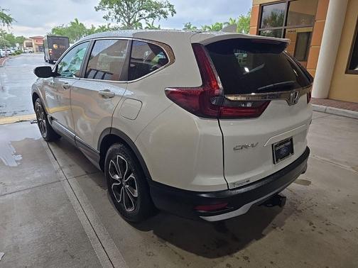 Platinum White Pearl 2022 Honda CR-V AWD EX