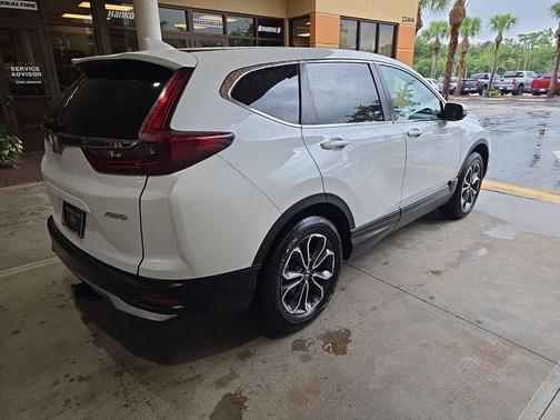 Platinum White Pearl 2022 Honda CR-V AWD EX