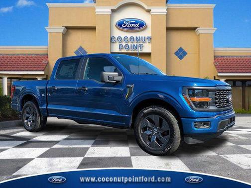 ATLAS BLUE METALLIC 2025 Ford F-150 STX Truck