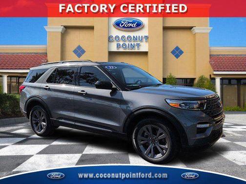 CARBONIZED GRAY METALLIC 2023 Ford Explorer XLT