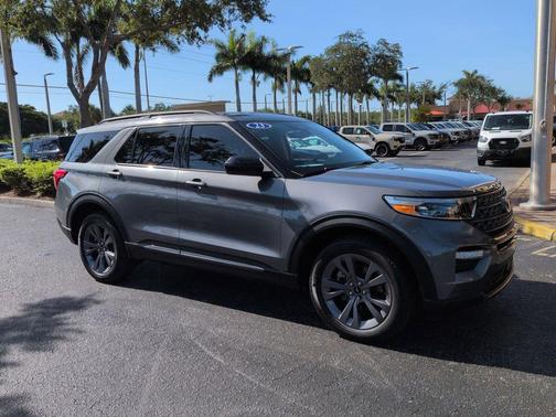 CARBONIZED GRAY METALLIC 2023 Ford Explorer XLT