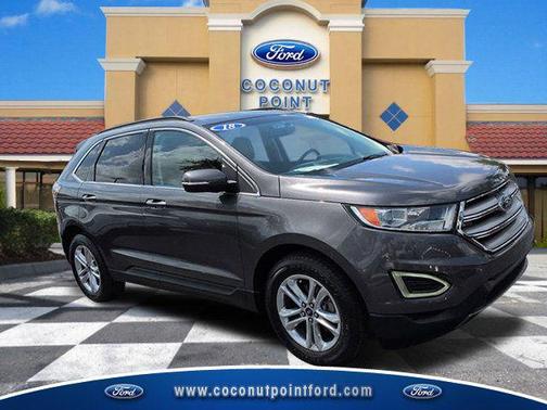 MAGNETIC METALLIC 2018 Ford Edge SEL