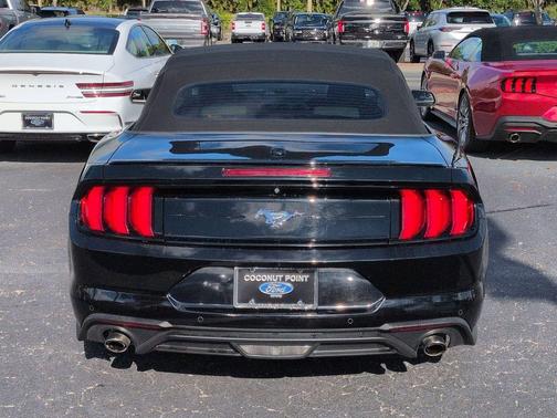 SHADOW BLACK 2018 Ford Mustang EcoBoost Premium